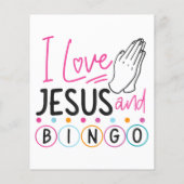 Bingo Player Jesus Faith Christelijk I Love Jesus (Achterkant)