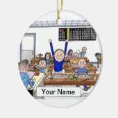 Bingo Player - Mannelijk Keramisch Ornament (Links)