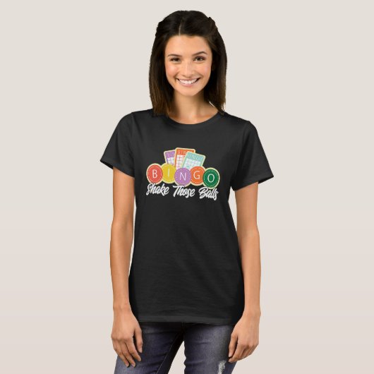 Bingo Player Shake Those Balls T-shirt (Voorkant volledig)