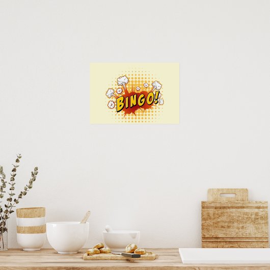 bingo poster (Keuken)