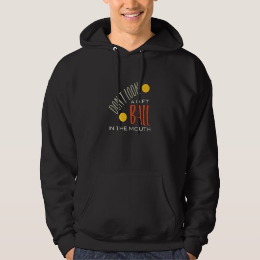 BINGO-pun voor bingo-ballen Hoodie (Voorkant)