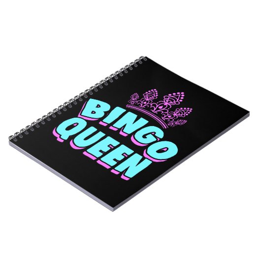 Bingo Queen Apparel Notitieboek (Linkerzijde)