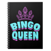 Bingo Queen Apparel Notitieboek (Voorkant)
