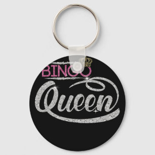 Bingo Queen - Bingo Player Dimond Gift Sleutelhanger