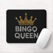 Bingo Queen Bingo Player Game Party Funny Women Gi Muismat (Met muis)