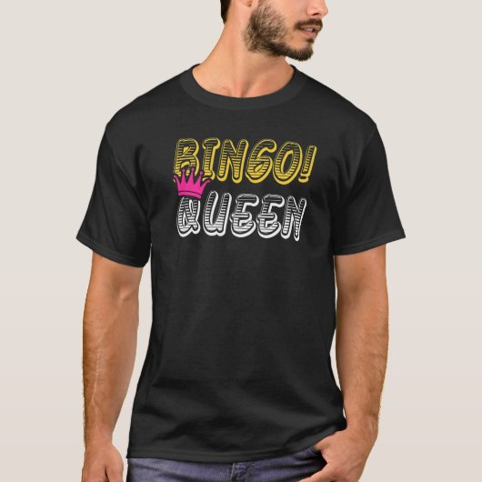 Bingo Queen Bingo Player T-shirt (Voorkant)