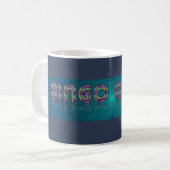 Bingo Queen Design Koffie Mok Cup (Voorkant links)