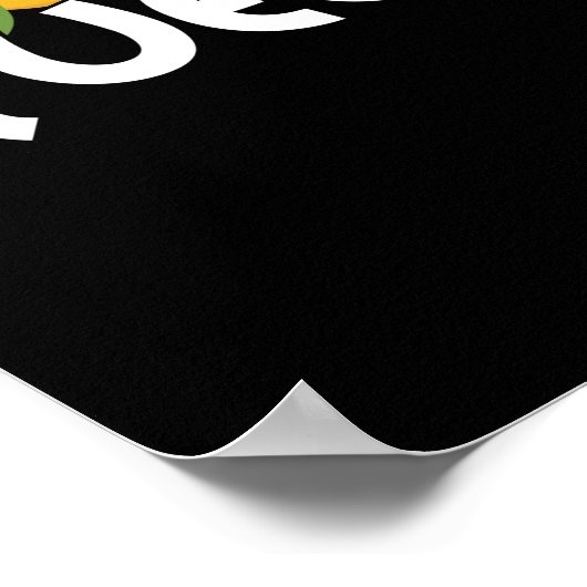 Bingo Queen Funny Lucky Gambling Poster (Hoek)