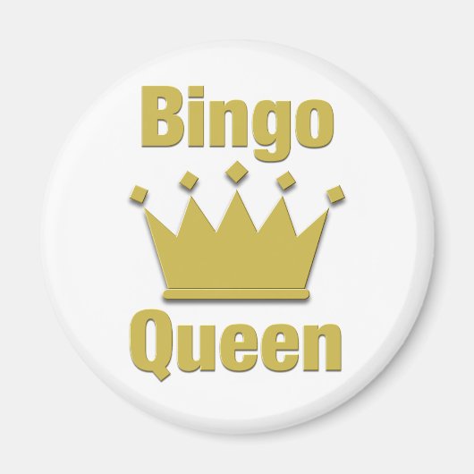 Bingo Queen Magneet (Voorkant)