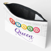 Bingo Queen Makeup Tote Bag Etui (Open)