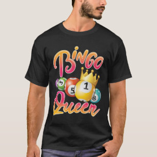 Bingo Queen Player Vrouwen T-shirt