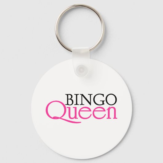 Bingo Queen Sleutelhanger (Voorkant)