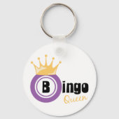 Bingo Queen Sleutelhanger (Voorkant)