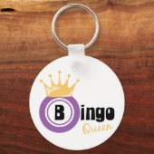 Bingo Queen Sleutelhanger (Voorkant)