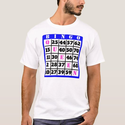 Bingo Queen T-shirt (Voorkant)
