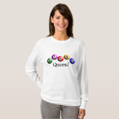 Bingo Queen! T-shirt (Voorkant volledig)