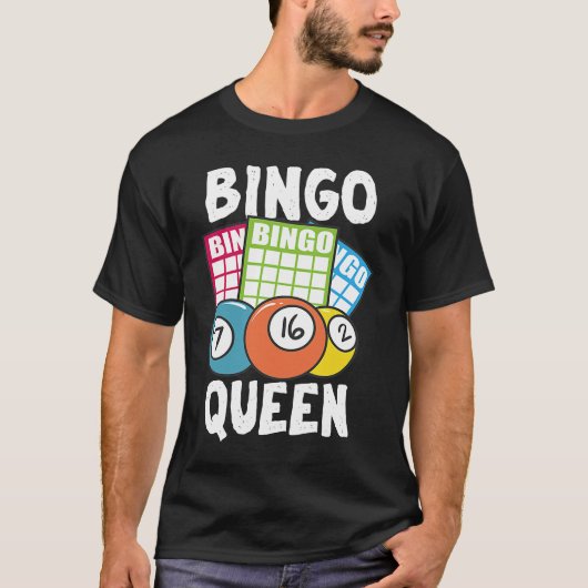 Bingo Queen T-shirt (Voorkant)