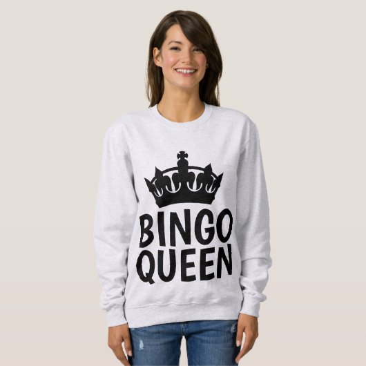 BINGO QUEEN T-shirts & sweatshirts (Voorkant volledig)