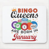 Bingo Queens wordt geboren in januari 2010 Muismat (Voorkant)