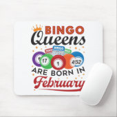 Bingo Queens wordt in februari geboren Muismat (Met muis)