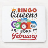 Bingo Queens wordt in februari geboren Muismat (Voorkant)