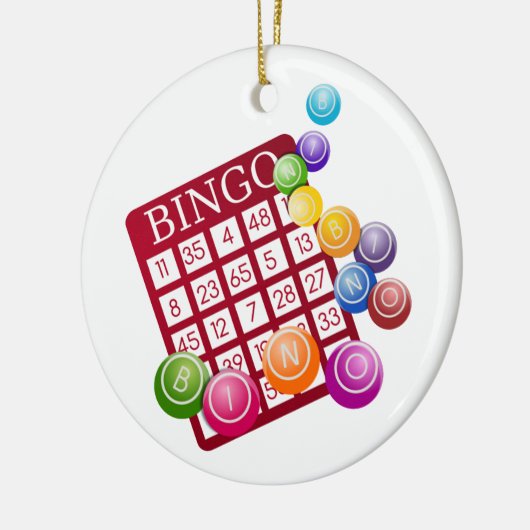 bingo rocks keramisch ornament (Links)