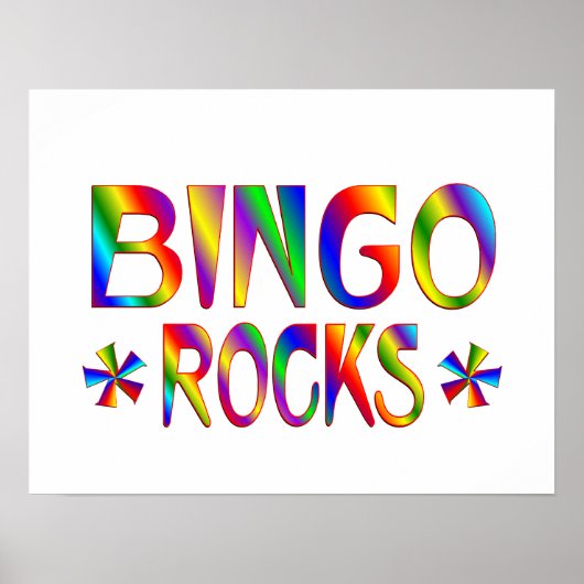 BINGO Rocks Poster (Voorkant)