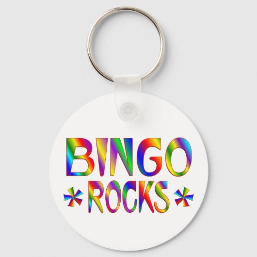 BINGO Rocks Sleutelhanger (Voorkant)