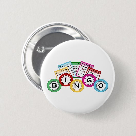 Bingo Ronde Button 5,7 Cm (Voorkant /achterkant)