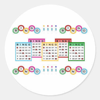 Bingo Ronde Sticker