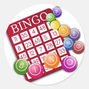 Bingo Ronde Sticker