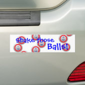 Bingo! Schud die Balls! Bumpersticker (Op auto)
