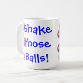 Bingo Schud hen Bezoeker Koffiemok (Voorkant links)