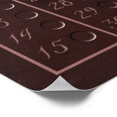 Bingo Scoreboard 75 - Zero Grativity Games (1,2 in Poster (Hoek)