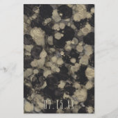 BINGO Shades of Golds and Blacks Flyer (Achterkant)