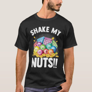 Bingo Shake Casino Gokken Opa Loterij Dauber T-shirt