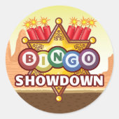 Bingo Showdown Stickers (Voorkant)