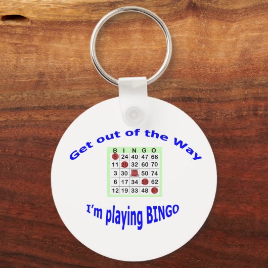 Bingo Sleutelhanger (Voorkant)