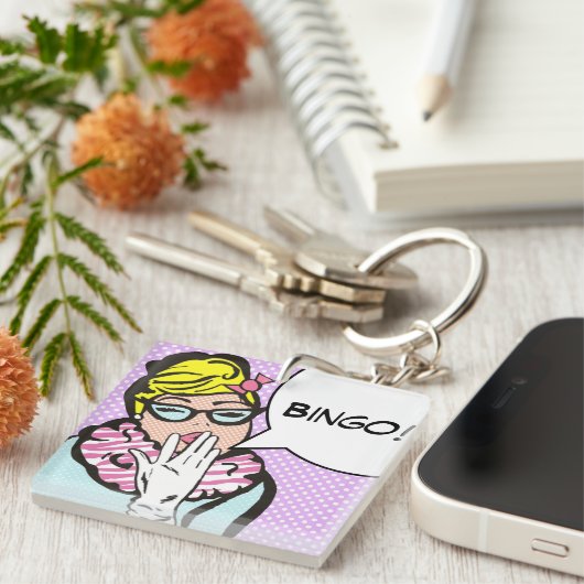 BINGO-Sleutelhanger Sleutelhanger (Voorkant Rechts)