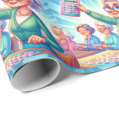 Bingo spel alle gelegenheid cadeaupapier (Rol Hoek)