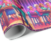 Bingo spel alle gelegenheid cadeaupapier (Rol Hoek)