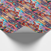 Bingo spel met Kerstmis Cadeaupapier (Hoek)