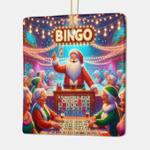 Bingo spel met Kerstmis Keramisch Ornament (Links)