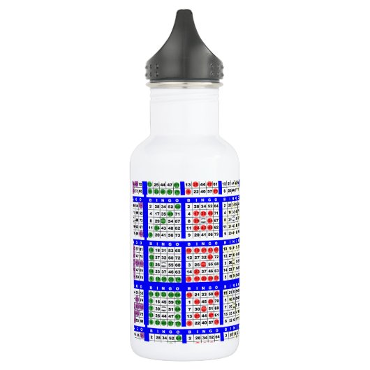 Bingo spel patronen groot raster waterfles  (Links)