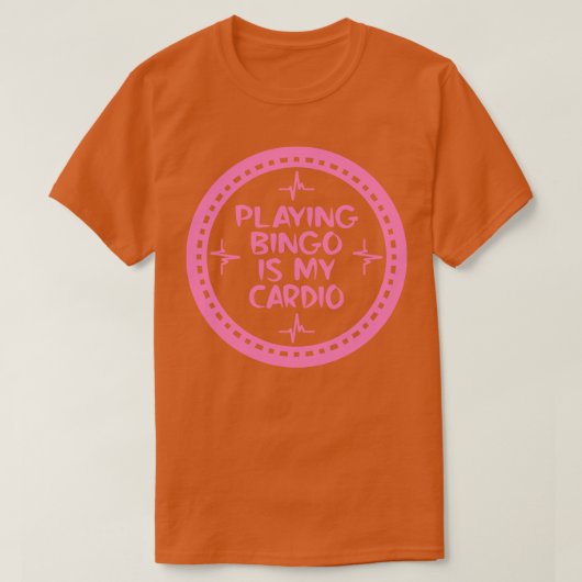 Bingo spelen is mijn dio 2 t-shirt (Design voorkant)
