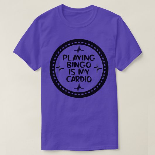 Bingo spelen is mijn studio t-shirt (Design voorkant)