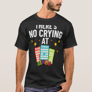 Bingo Speler Caller Kaart Bordballen T-shirt