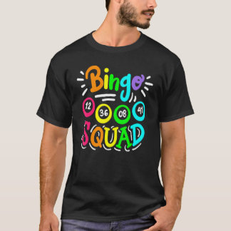 Bingo Speler Casino Vrouwen Mannen Schattig Bingo  T-shirt