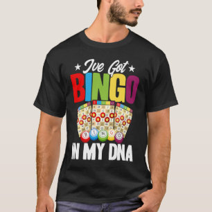 Bingo Speler Ik Heb Bingo In Mijn DNA T-shirt