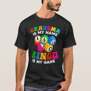 Bingo Speler Oma Gok-Oma Loterij Pensioen T-shirt